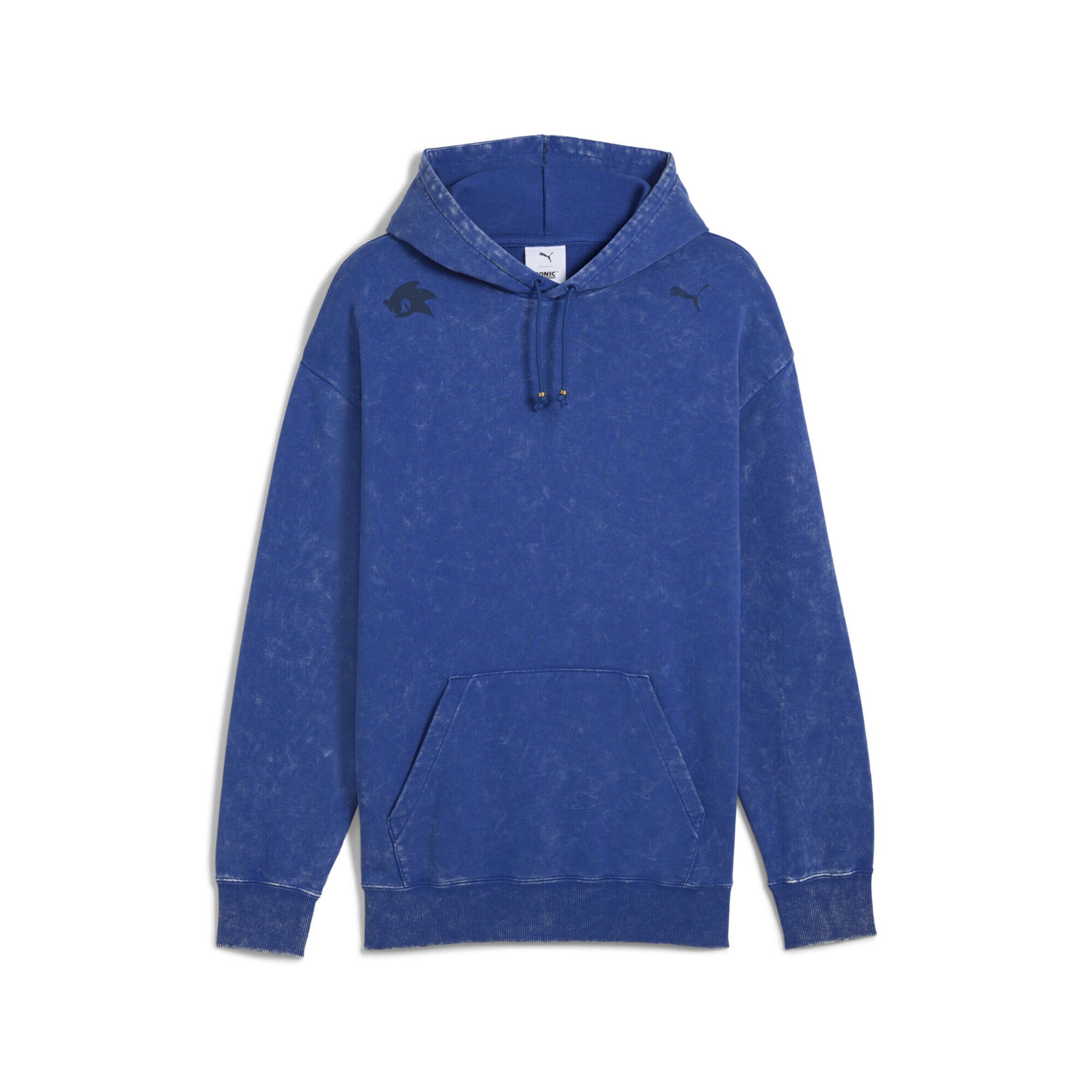 PUMA Hoodie 'PUMA x SONIC THE HEDGEHOG' in Blau: Vorderseite