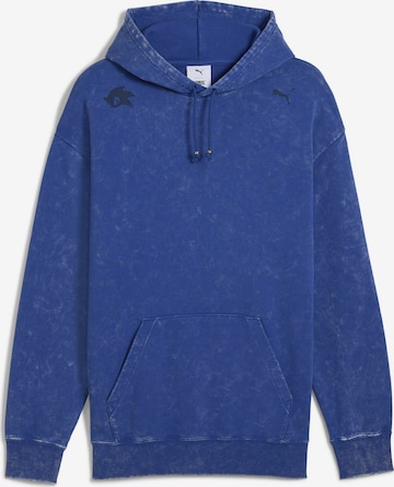 PUMA Hoodie 'PUMA x SONIC THE HEDGEHOG' in Blau: Vorderseite