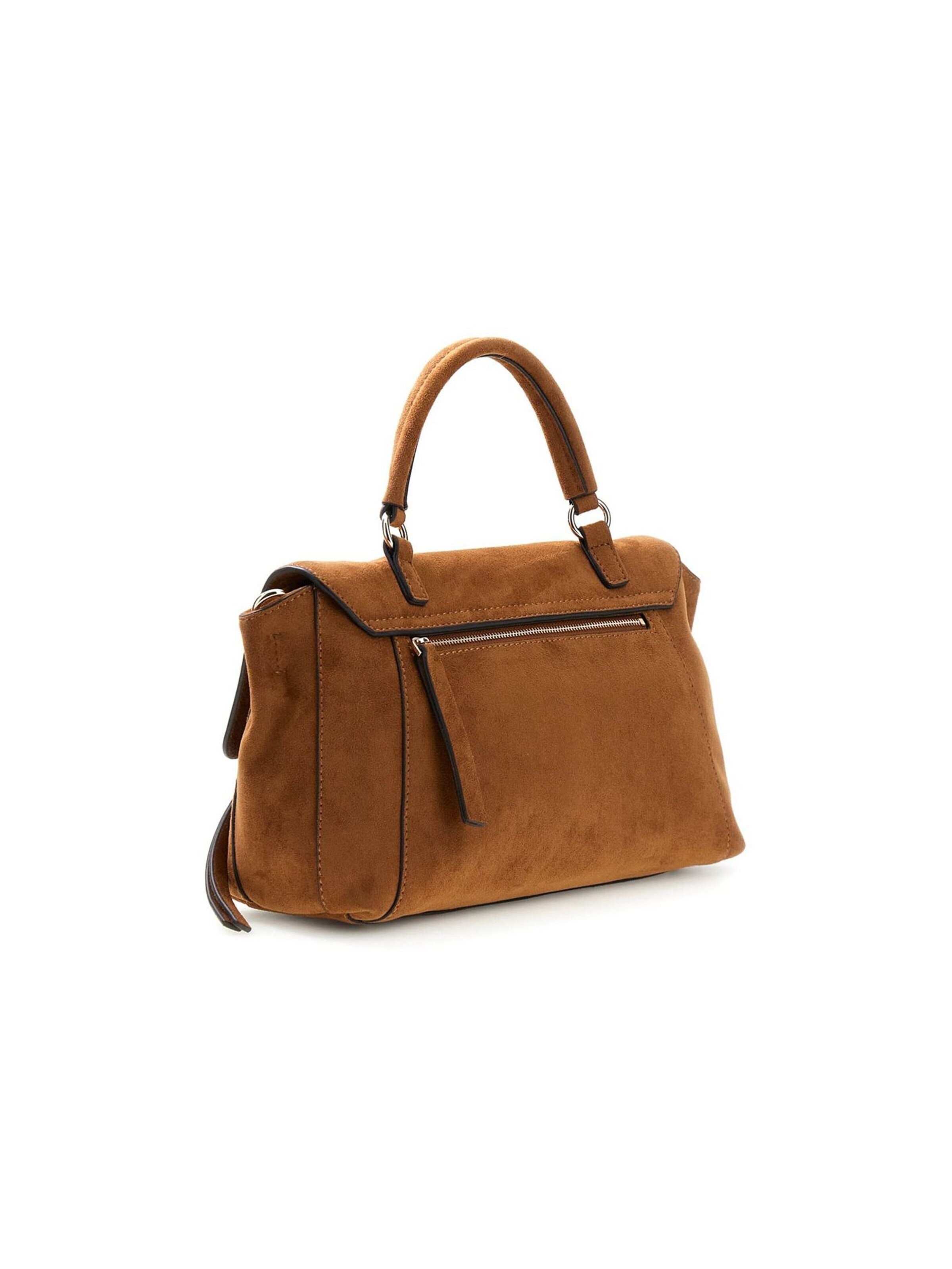 GUESS Handtasche 'Devon Top Handle Flap'‌‌ in Braun