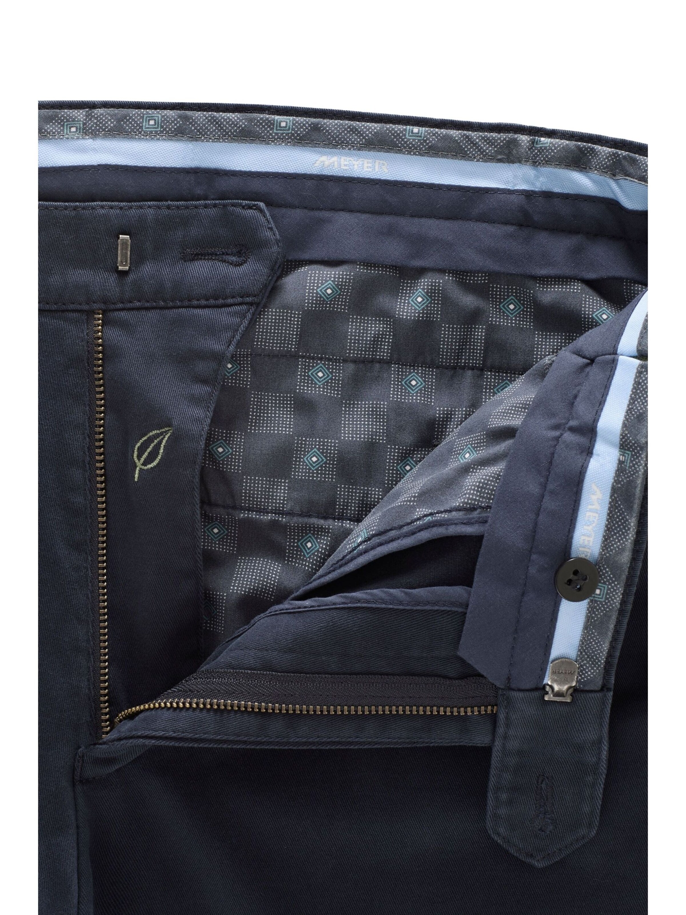 MEYER Regular Chino trousers in Blue