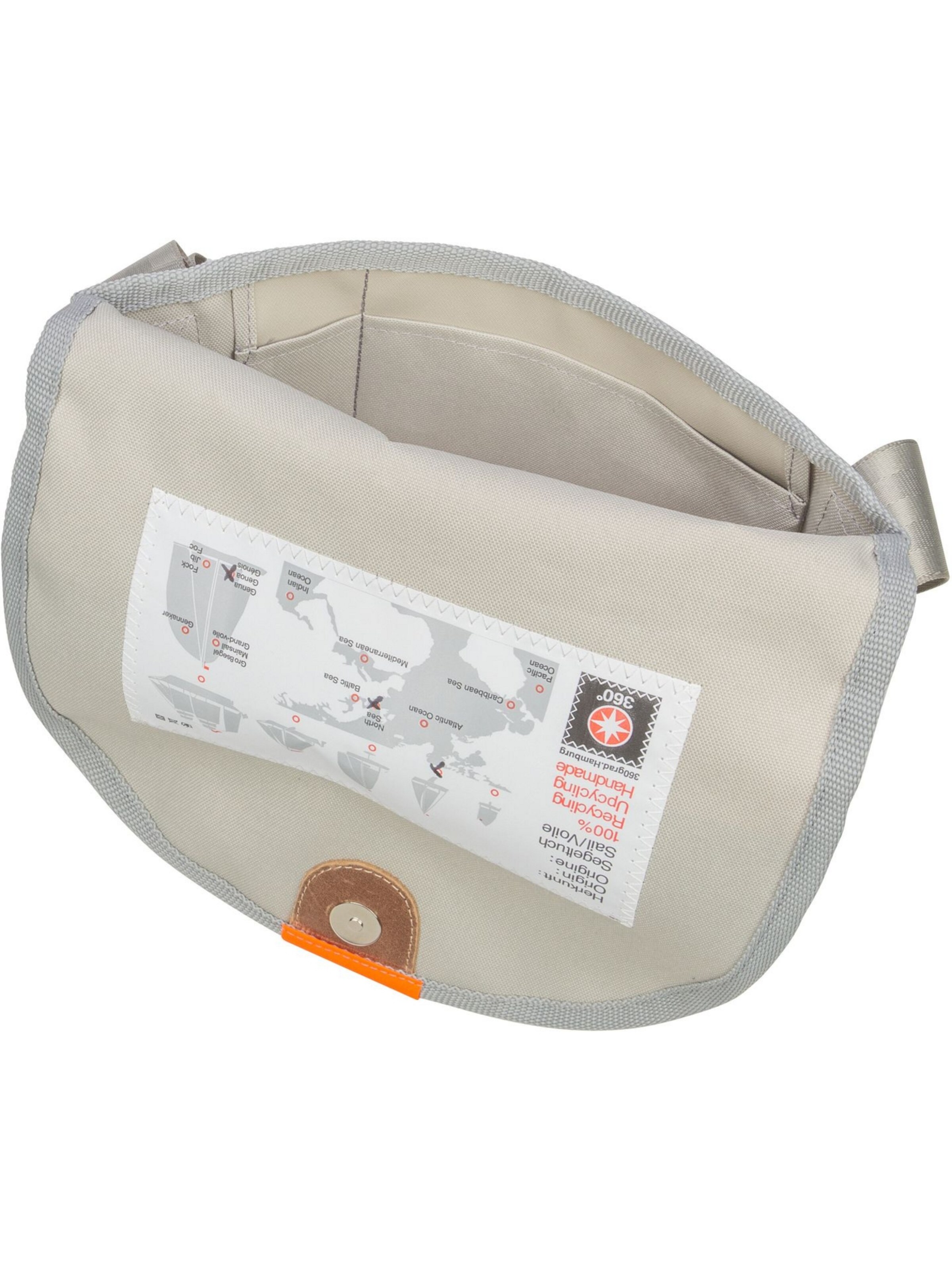 360 Grad Crossbody Bag 'Perle' in White