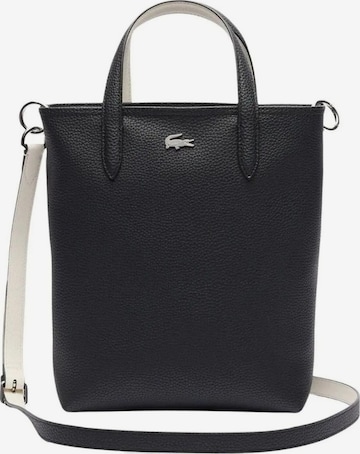 LACOSTE - Shopper 'Sac Cabas Lacoste Anna Petit Piqué NF4929AA Noir Farine' em preto: frente