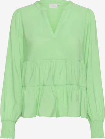 Chemisier 'Mira' Kaffe en vert : devant