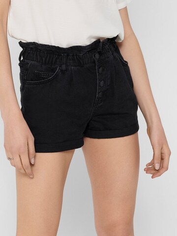 ONLY Regular Shorts 'Cuba' in Schwarz