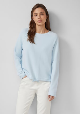 Sweat-shirt s.Oliver en bleu : devant