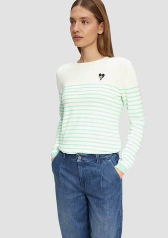 Pull-over s.Oliver en vert : devant