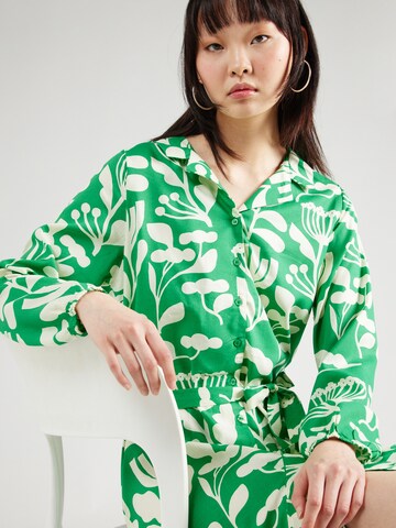 Compania Fantastica Košeľové šaty - Zelená