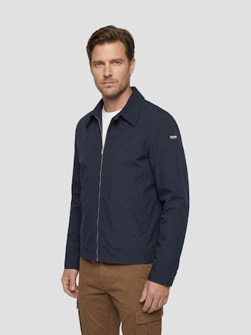 Schott NYC Between-Seasons Coat in Blue