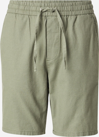 Only & Sons Trousers 'ONSLinus' in Green: front
