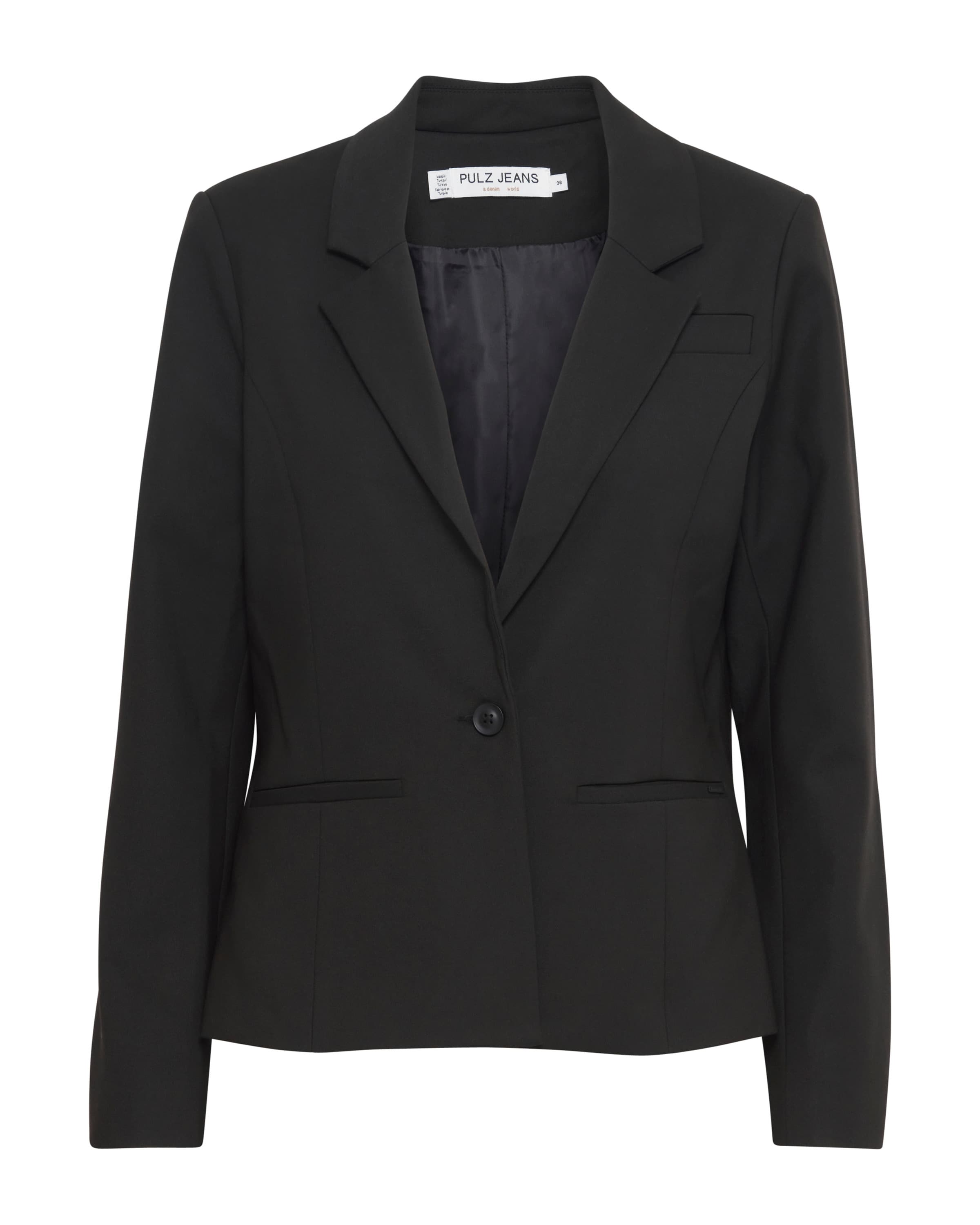 Pulz Blazer 'PZBINDY' i sort: forside