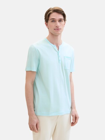 TOM TAILOR Shirt 'Serafino' in Blue