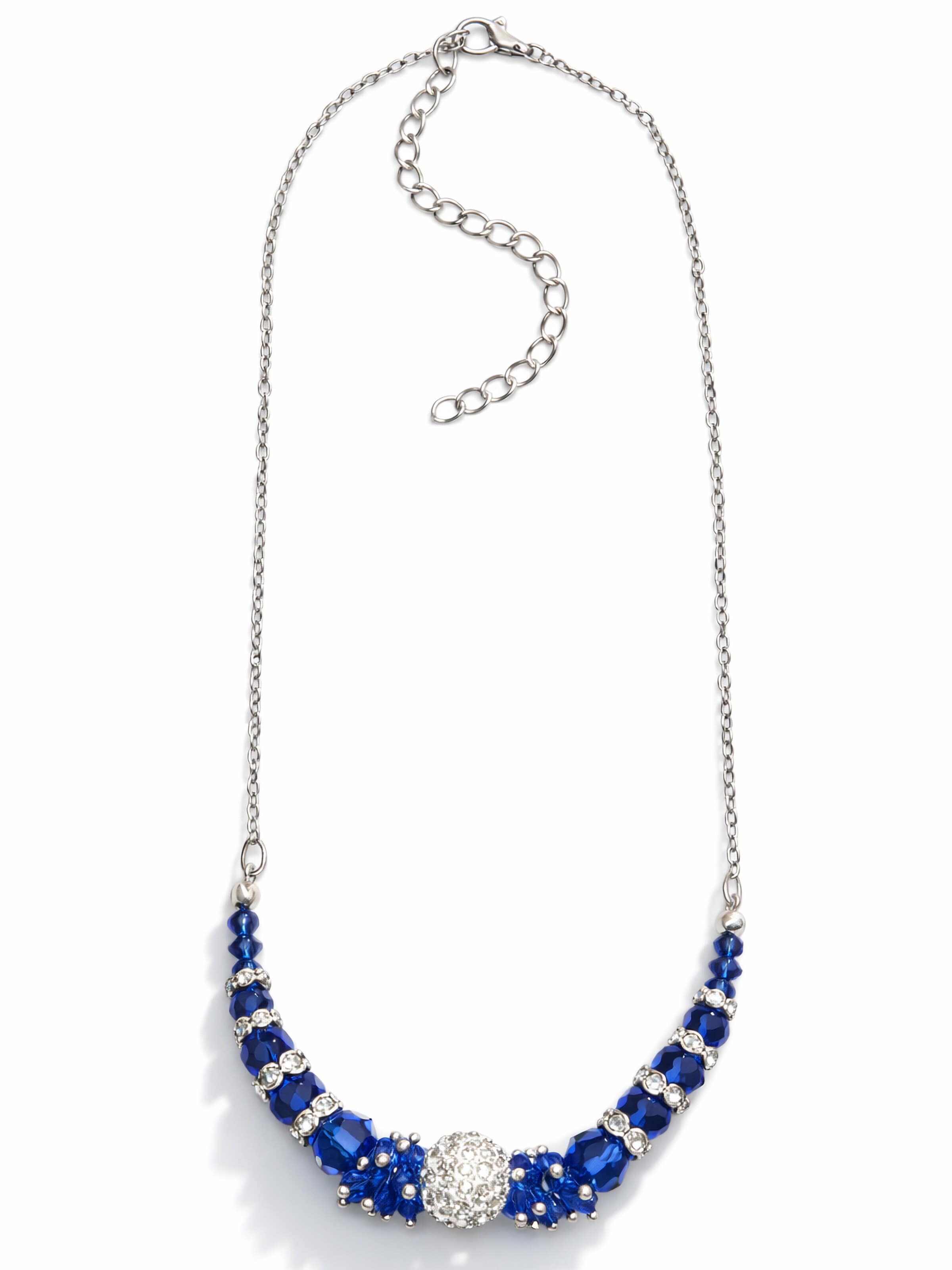COLLEZIONE ALESSANDRO Necklace 'Miriam' in Blue: front