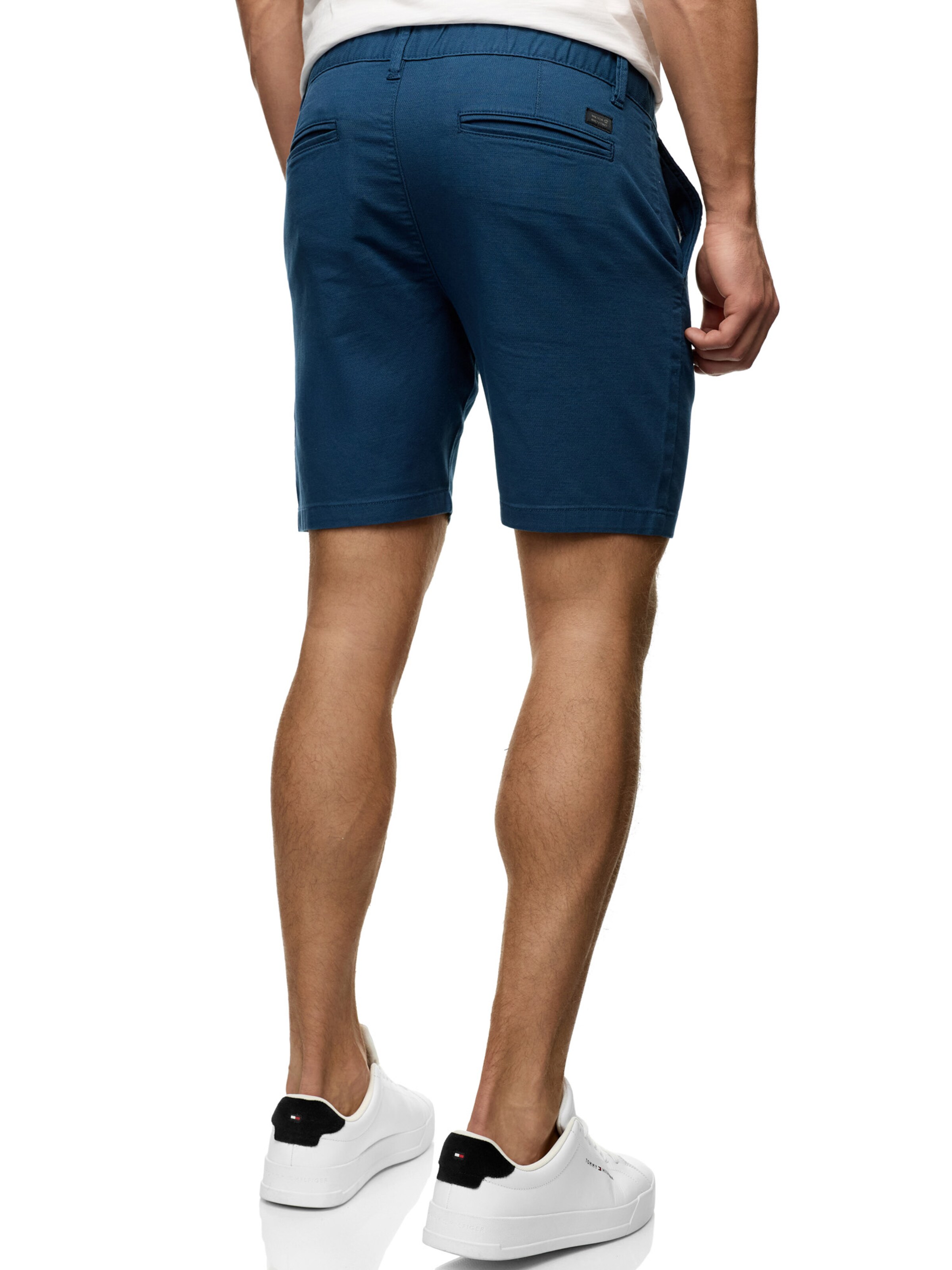 INDICODE JEANS Regular Chino Pants in Blue