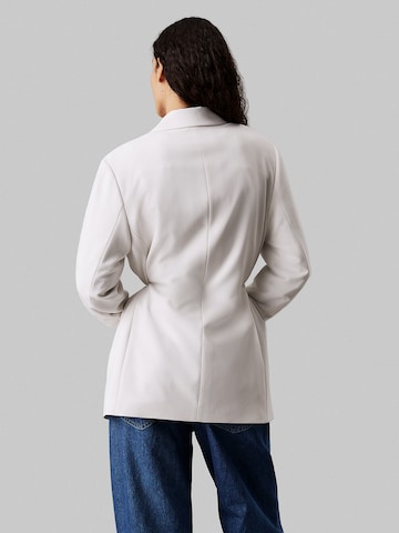 Blazer Calvin Klein Jeans en blanc
