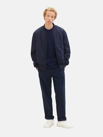 TOM TAILOR Between-Season Jacket in Blue