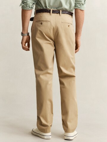 Regular Pantaloni eleganți de la GANT pe verde