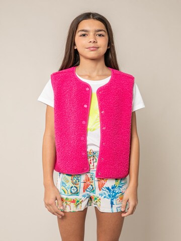 Gilet 'Olera' Deeluxe en rose : devant