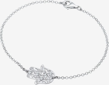 ELLI Bracelet 'Hand Fatima' in Silver