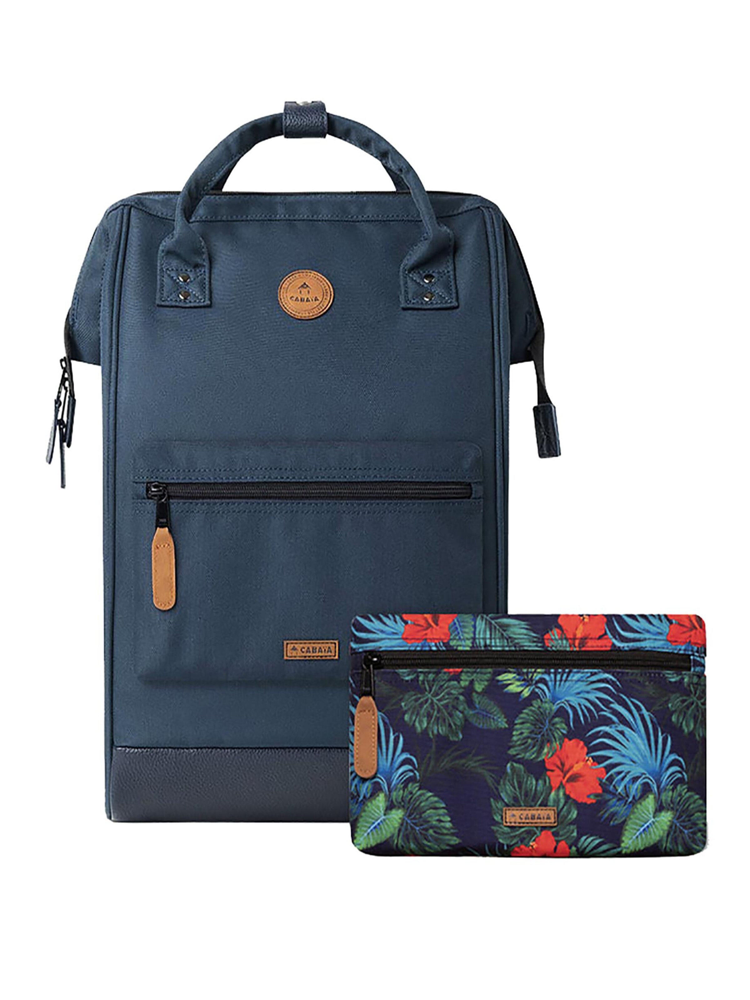 Cabaia Backpack 'Reykjavik M' in Blue: front