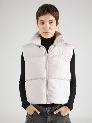 Trendyol Bodywarmer in Wit: voorkant