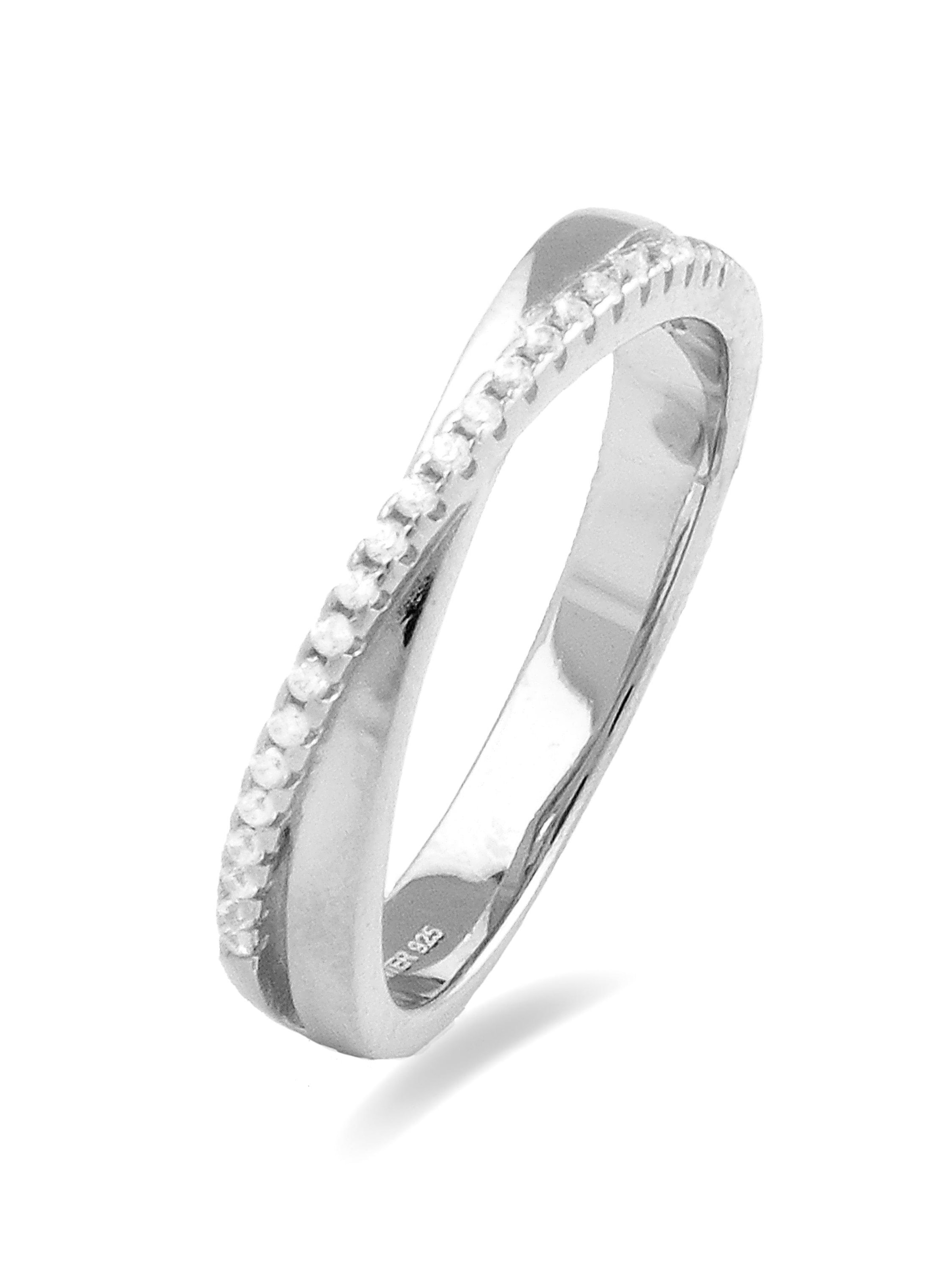 Anello 'Sabuk' di Luxenter in argento: frontale