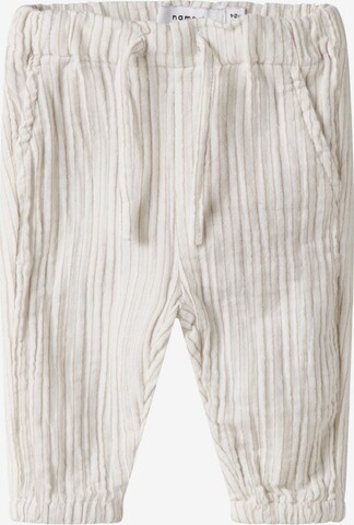 NAME IT - Pantalón 'NBMFEDanne' en blanco: frente