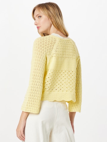 Pull-over 'Kia' ONLY en jaune