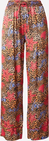 miss goodlife Wide Leg Housut 'Hot Leo' värissä ruskea: etupuoli