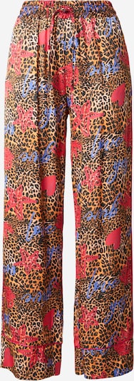 miss goodlife Housut 'Hot Leo' värissä kuninkaallisen sininen / vaaleanruskea / vaaleanpunainen / musta, Tuotenäkymä