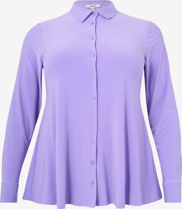 YOEK Bluse in Lila: Vorderseite