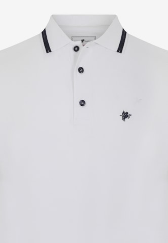 DENIM CULTURE - Camiseta 'Christiano' en blanco