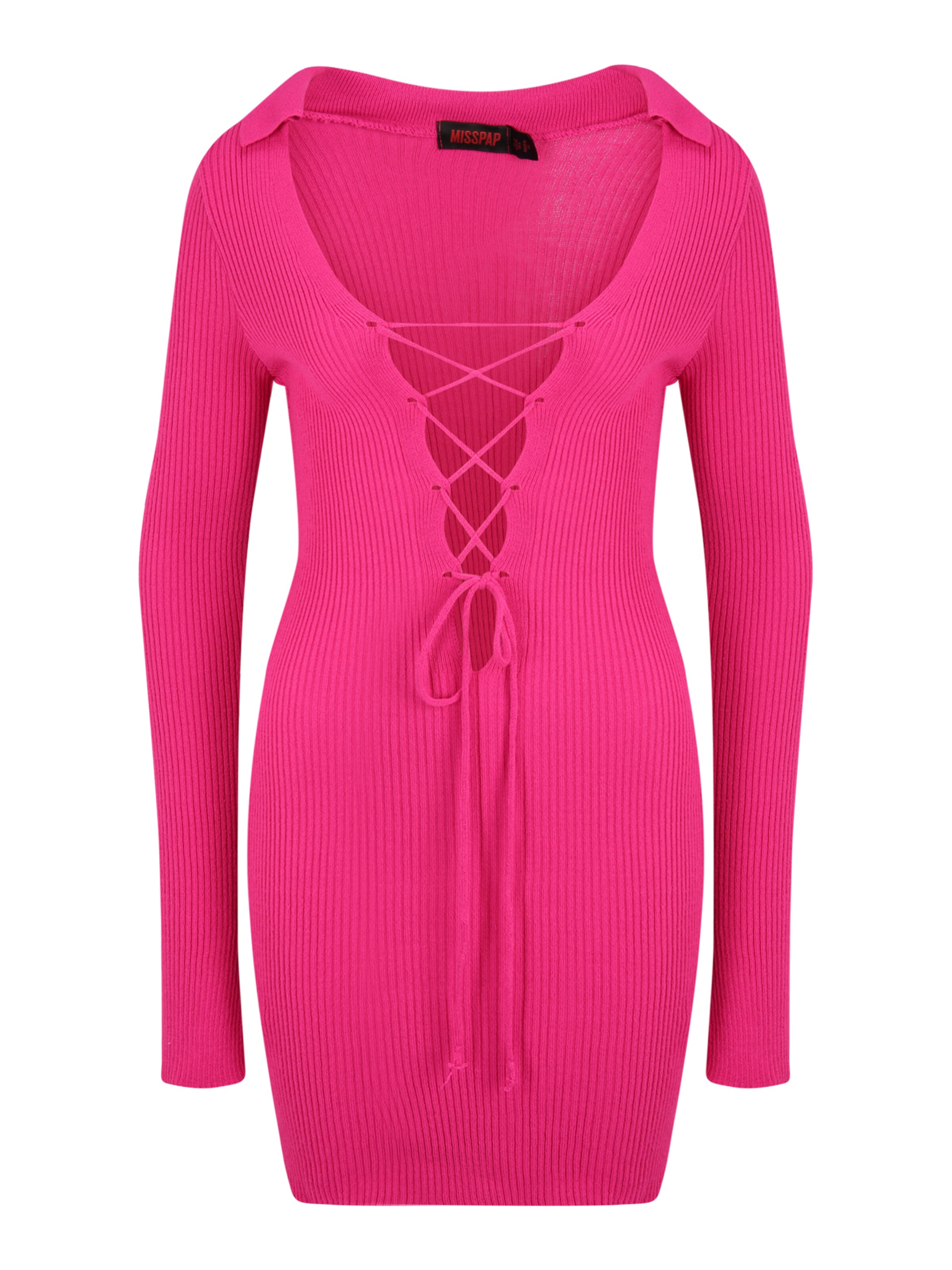 Misspap Neulemekko värissä vaaleanpunainen: etupuoli