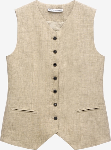 smėlio Adolfo Dominguez Kostiuminė liemenė: priekis