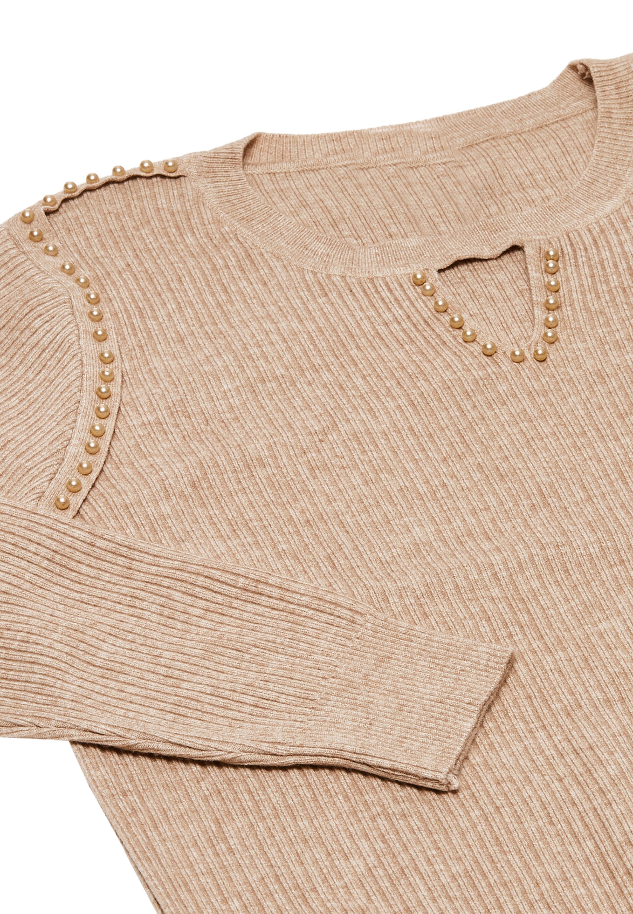 LEOMIA Свитер в Бежевый