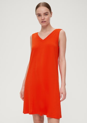 Robe s.Oliver en orange : devant