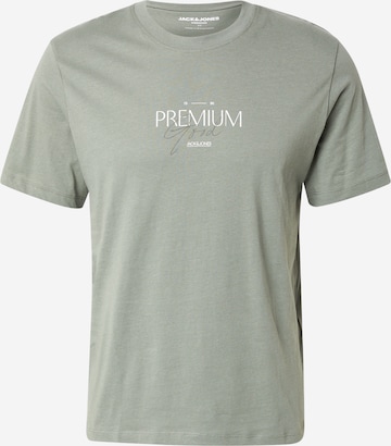 Jack & Jones Premium - Camiseta 'JPRBLAHAROLD' en verde: frente