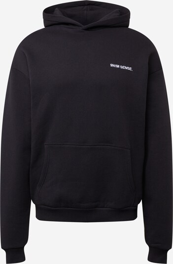 9N1M SENSE Sweater majica u crna / bijela, Pregled proizvoda
