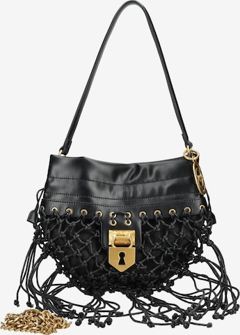 Sac bandoulière La Carrie en noir : devant