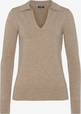 HECHTER PARIS Sweater in Beige: front