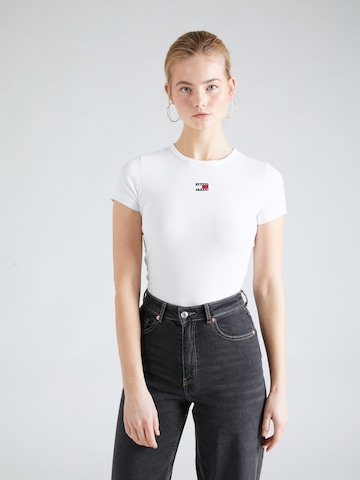 Tommy Jeans Shirt in White: front