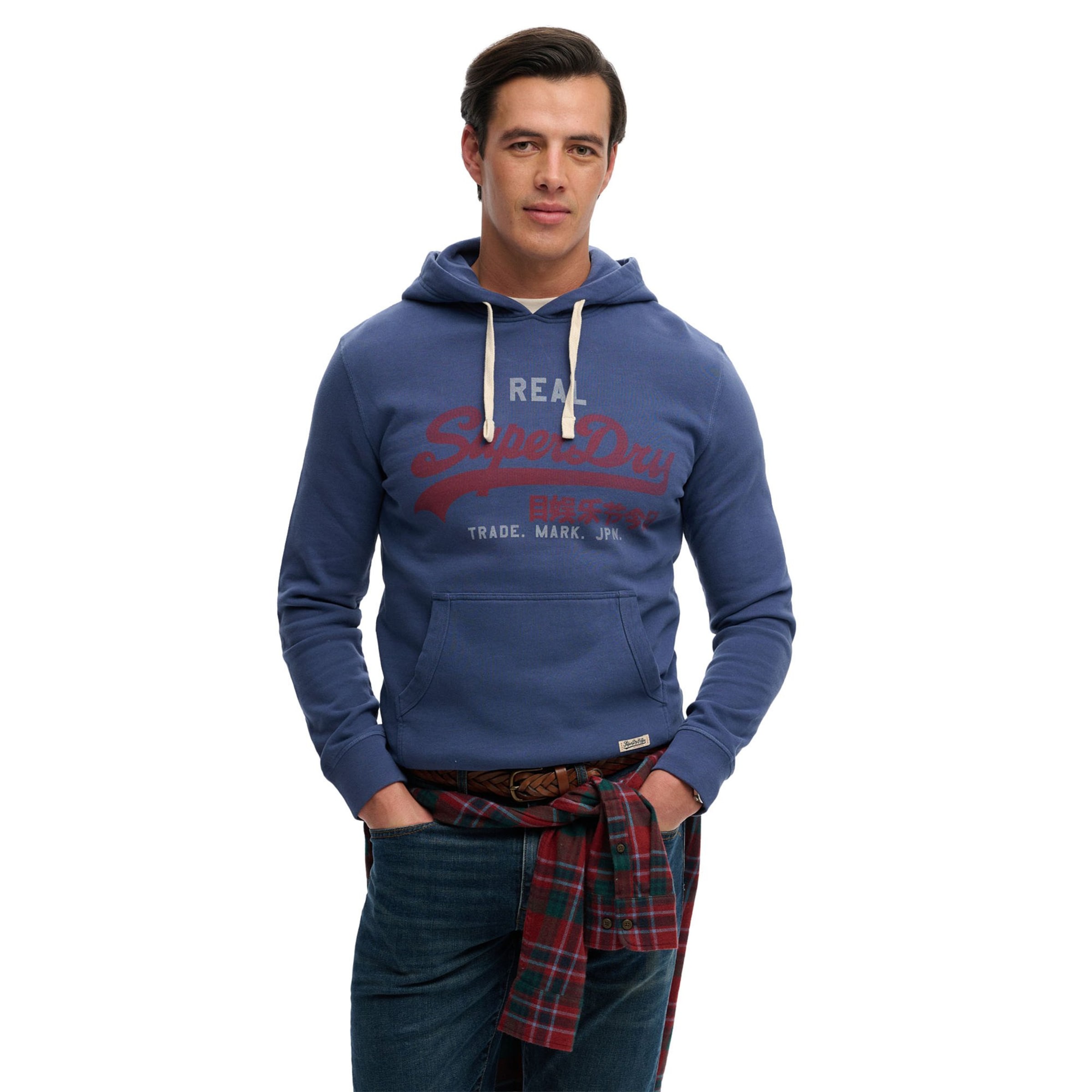 Superdry & Co Sweatshirt in Blue: front