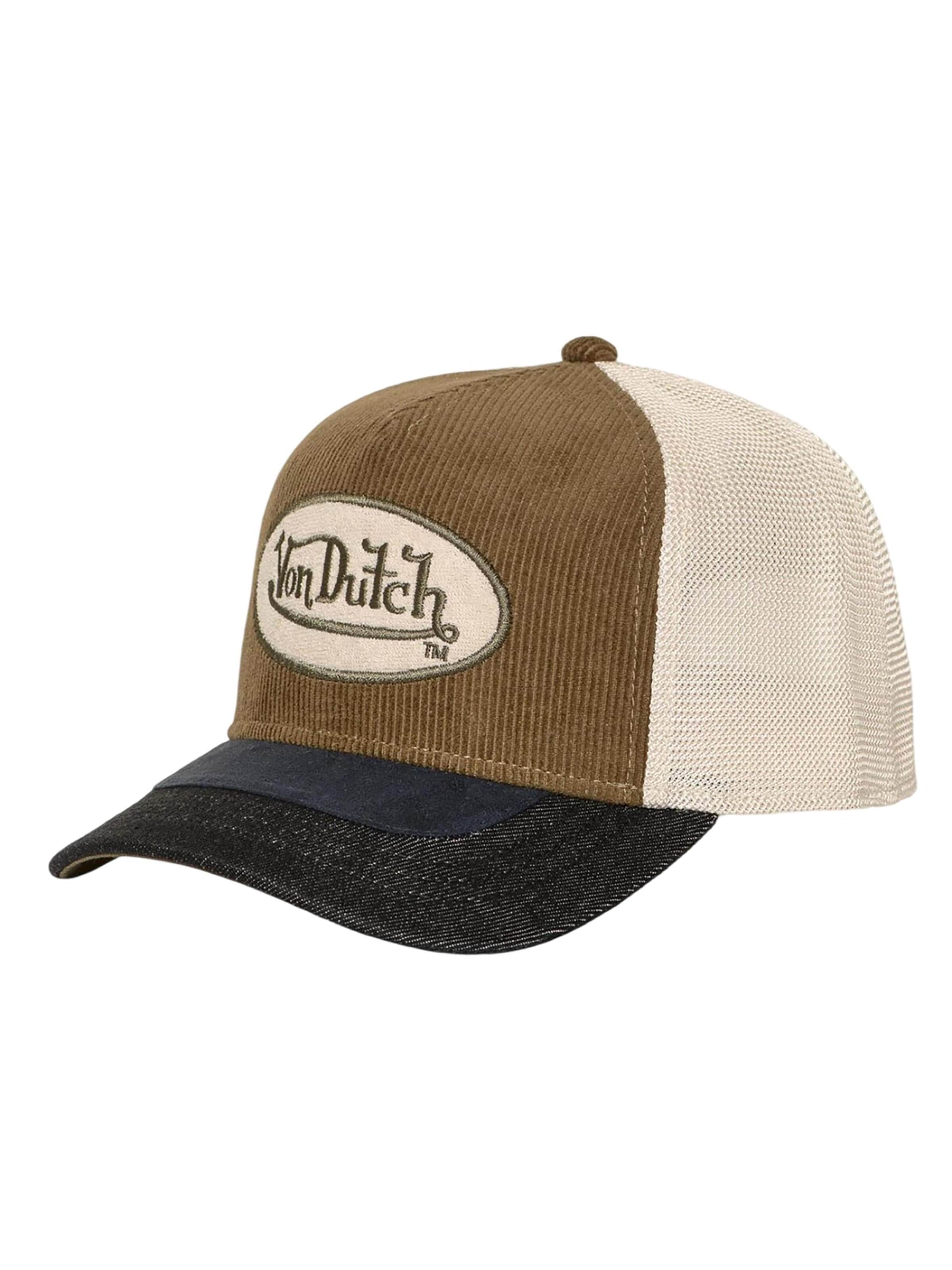 Von Dutch Cap‌‌‌‌‌ in Beige: Vorderseite