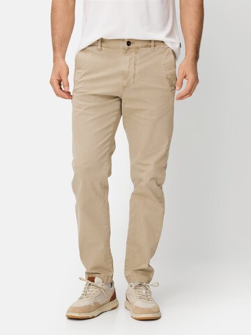 CAMEL ACTIVE Regular Chino Pants in Beige: front