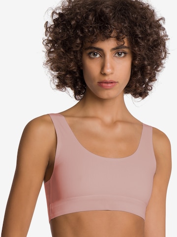 Wolford Bustier BH 'Scoop' in Roze