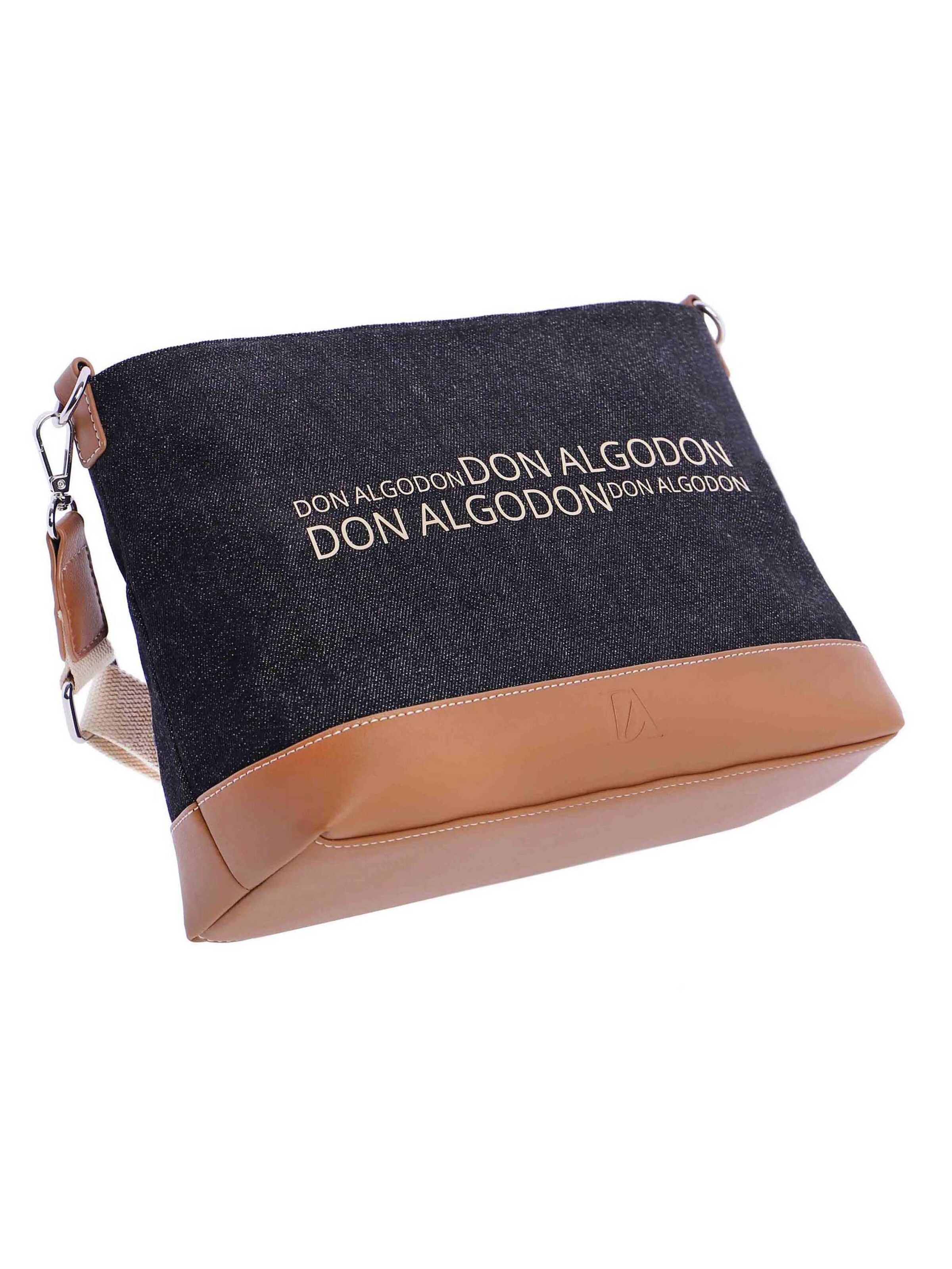 Don Algodon - Bolso de hombro 'Menorca' en negro