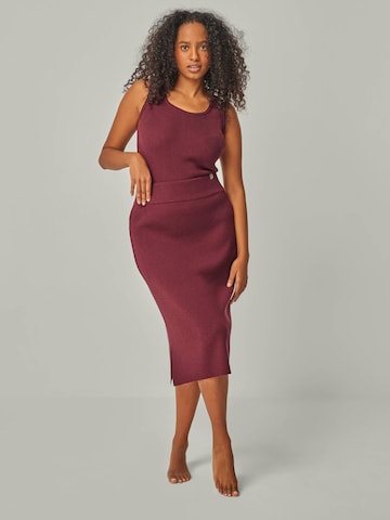 YOU LOOK PERFECT Skirt 'Erika' in Red