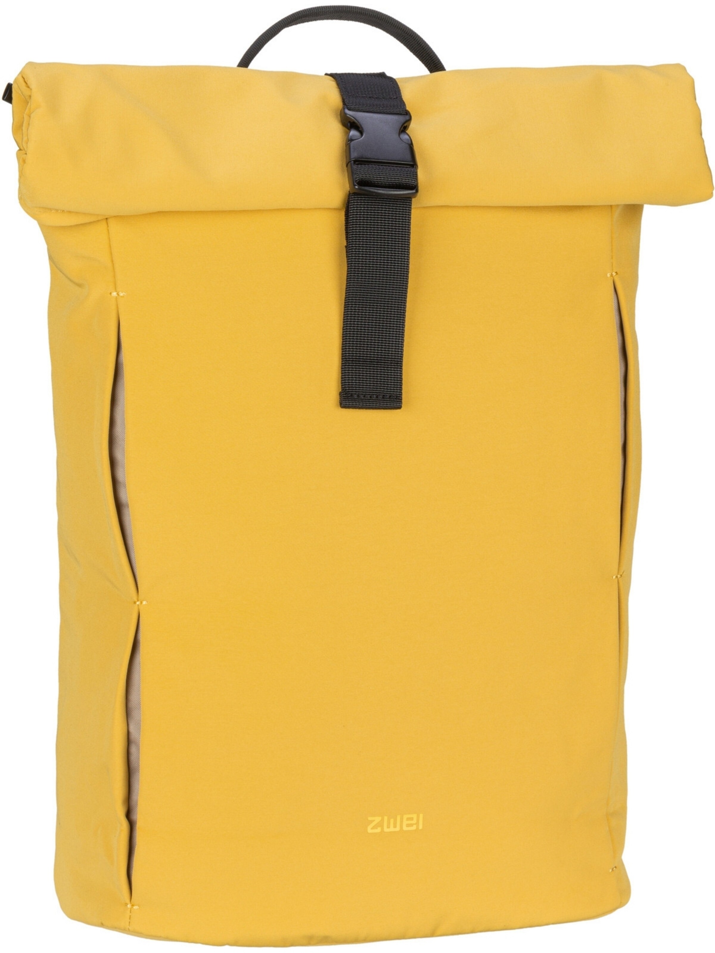 ZWEI Backpack in Yellow: front