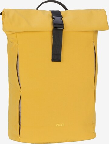 ZWEI Backpack in Yellow: front