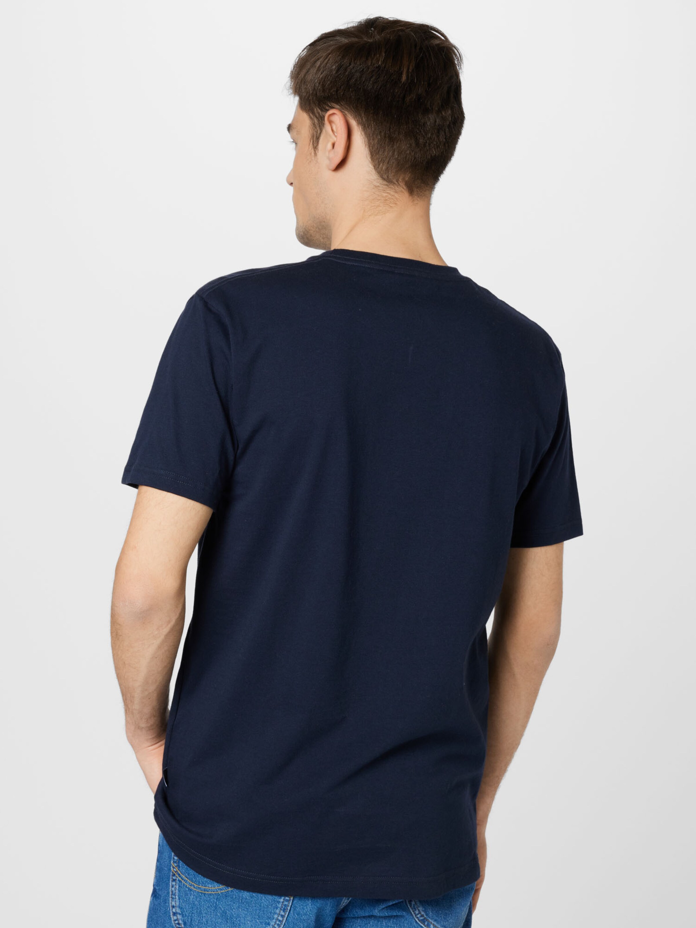 Männer Shirts Cleptomanicx Shirt 'Trustem' in Navy, Dunkelblau - UB01700 Männer Shirts Cleptomanicx Shirt 'Trustem' in Navy, Dunkelblau - UB01700