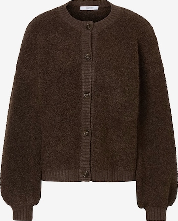 ABOUT YOU Gebreid vest 'Noa' in Bruin: voorkant